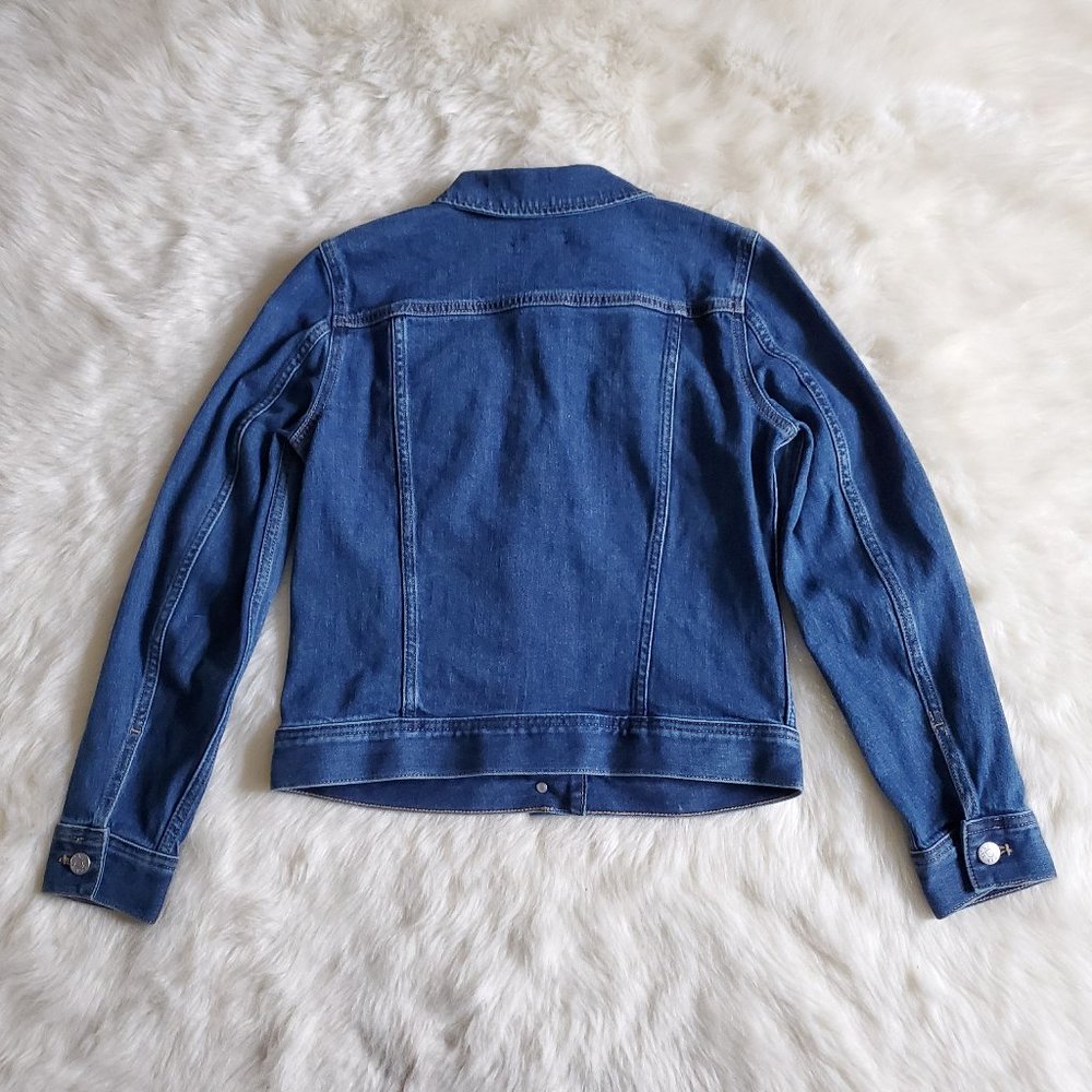 J. Crew Classic Denim Jacket in Ocean Size XXS EUC - Picture 9 of 16